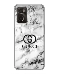 Чохол для OPPO A96 з картинкою «Gucci — мармуровий шик» Чохол для OPPO A96 з картинкою «Gucci — мармуровий шик»