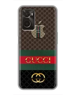 Чохол для OPPO A96 з картинкою «Gucci — брендований десерт» Чохол для OPPO A96 з картинкою «Gucci — брендований десерт»