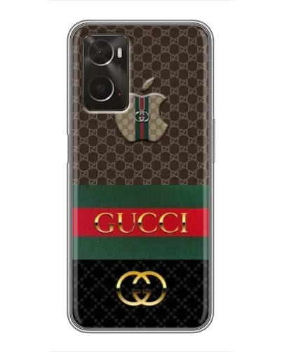 Чохол для OPPO A96 з картинкою «Gucci — брендований десерт»