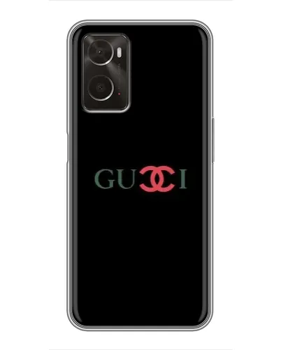 Чохол для OPPO A96 з картинкою «Gucci — червоний градієнт»