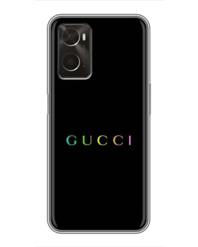 Чехол для OPPO A96 с картинкой «Gucci — неоновый минимализм» Чехол для OPPO A96 с картинкой «Gucci — неоновый минимализм»