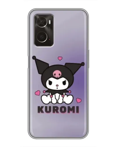 Чохол для OPPO A96 з картинкою «Kuromi — фіолетовий арт» Чохол для OPPO A96 з картинкою «Kuromi — фіолетовий арт»