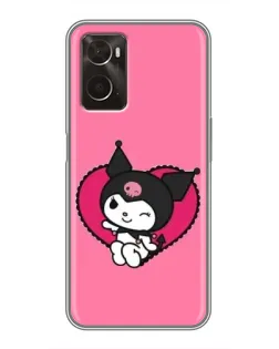 Чохол для OPPO A96 з картинкою «Kuromi — любов у серці»