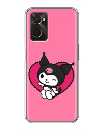 Чохол для OPPO A96 з картинкою «Kuromi — любов у серці» Чохол для OPPO A96 з картинкою «Kuromi — любов у серці»