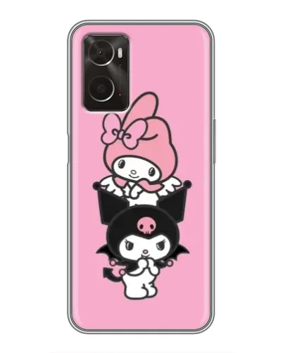 Чохол для OPPO A96 з картинкою «My Melody та Kuromi» Чохол для OPPO A96 з картинкою «My Melody та Kuromi»