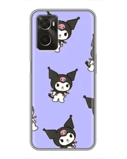 Чохол для OPPO A96 з картинкою «Паттерн з Kuromi»