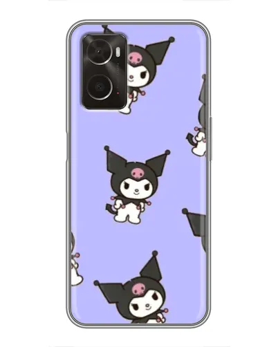 Чохол для OPPO A96 з картинкою «Паттерн з Kuromi» Чохол для OPPO A96 з картинкою «Паттерн з Kuromi»
