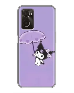 Чохол для OPPO A96 з картинкою «Kuromi з парасолькою»