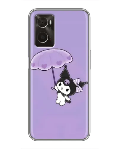 Чохол для OPPO A96 з картинкою «Kuromi з парасолькою» Чохол для OPPO A96 з картинкою «Kuromi з парасолькою»
