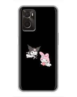 Чохол для OPPO A96 з картинкою «My Melody та Kuromi»