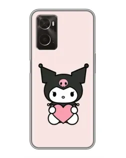 Чохол для OPPO A96 з картинкою «Kuromi та серце»