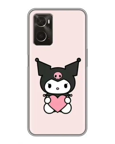 Чохол для OPPO A96 з картинкою «Kuromi та серце» Чохол для OPPO A96 з картинкою «Kuromi та серце»