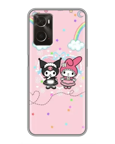 Чохол для OPPO A96 з картинкою «My Melody та Kuromi» Чохол для OPPO A96 з картинкою «My Melody та Kuromi»