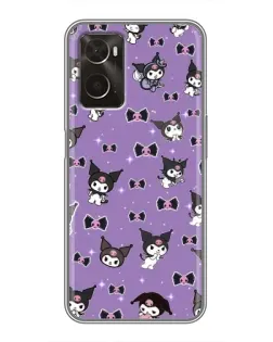 Чохол для OPPO A96 з картинкою «Kuromi — патерн»