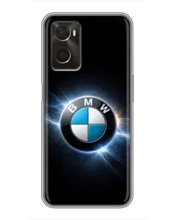 Чохол для OPPO A96 з картинкою «BMW — неонове сяйво» Чохол для OPPO A96 з картинкою «BMW — неонове сяйво»