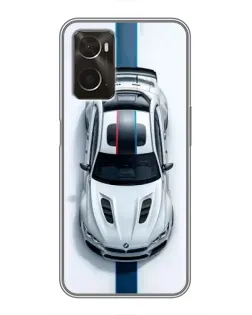 Чохол для OPPO A96 з картинкою «Вид зверху — BMW M» Чохол для OPPO A96 з картинкою «Вид зверху — BMW M»