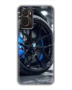 Чохол для OPPO A96 з картинкою «Колесо BMW зблизька» Чохол для OPPO A96 з картинкою «Колесо BMW зблизька»