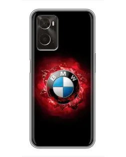 Чохол для OPPO A96 з картинкою «Логотип BMW — спалах» Чохол для OPPO A96 з картинкою «Логотип BMW — спалах»