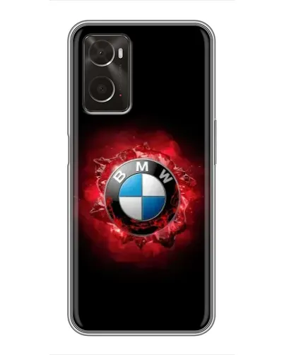 Чохол для OPPO A96 з картинкою «Логотип BMW — спалах»