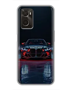 Чохол для OPPO A96 з картинкою «BMW на мокрій дорозі» Чохол для OPPO A96 з картинкою «BMW на мокрій дорозі»
