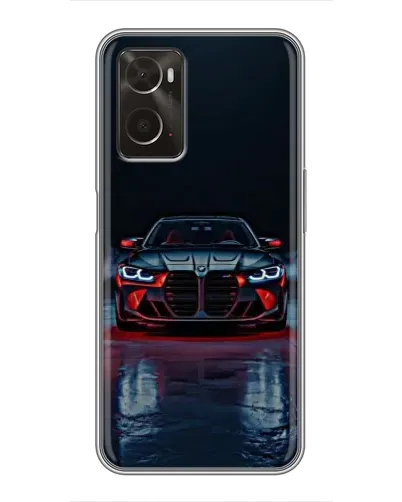 Чохол для OPPO A96 з картинкою «BMW на мокрій дорозі»