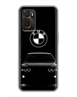 Чохол для OPPO A96 з картинкою «BMW — погляд з темряви» Чохол для OPPO A96 з картинкою «BMW — погляд з темряви»