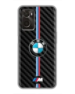 Чохол для OPPO A96 з картинкою «Емблема BMW та карбон» Чохол для OPPO A96 з картинкою «Емблема BMW та карбон»