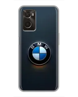 Чохол для OPPO A96 з картинкою «Логотип BMW — мінімалізм» Чохол для OPPO A96 з картинкою «Логотип BMW — мінімалізм»