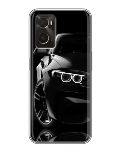 Чохол для OPPO A96 з картинкою «Чорна BMW — профіль» Чохол для OPPO A96 з картинкою «Чорна BMW — профіль»