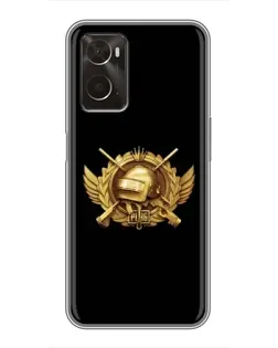 Чохол для OPPO A96 з картинкою «PUBG — помаранчевий градієнт» Чохол для OPPO A96 з картинкою «PUBG — помаранчевий градієнт»