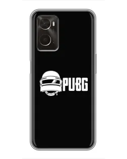 Чохол для OPPO A96 з картинкою «PUBG — класичний лого»