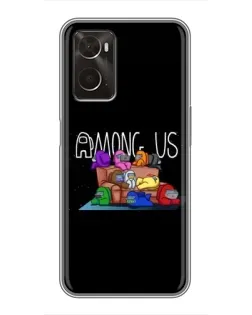 Чохол для OPPO A96 з картинкою «Логотип Among Us» Чохол для OPPO A96 з картинкою «Логотип Among Us»