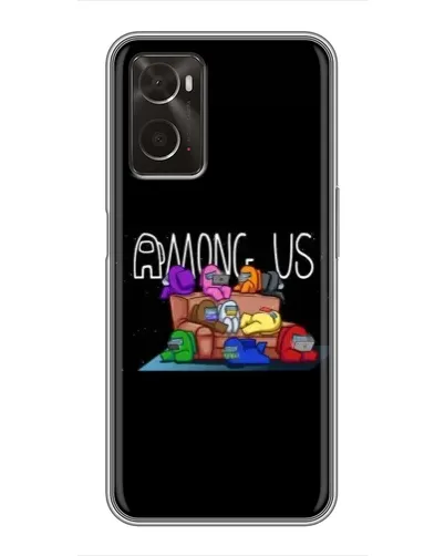 Чохол для OPPO A96 з картинкою «Логотип Among Us»