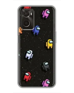 Чохол для OPPO A96 з картинкою «Космічний патерн Among Us» Чохол для OPPO A96 з картинкою «Космічний патерн Among Us»
