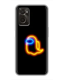 Чохол для OPPO A96 з картинкою «Among Us неонове сяйво» Чохол для OPPO A96 з картинкою «Among Us неонове сяйво»