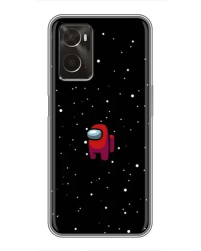 Чохол для OPPO A96 з картинкою «Червоний Among Us»
