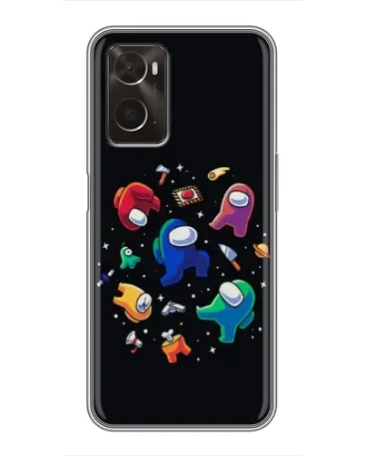 Чохол для OPPO A96 з картинкою «Among Us космос»