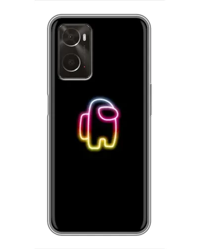 Чохол для OPPO A96 з картинкою «Among Us градієнт»