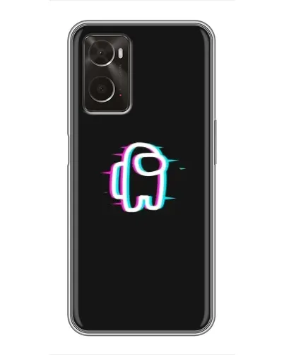 Чохол для OPPO A96 з картинкою «Among Us неон»