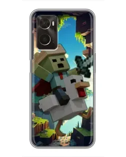 Чохол для OPPO A96 з картинкою «Стів та гусь» Чохол для OPPO A96 з картинкою «Стів та гусь»