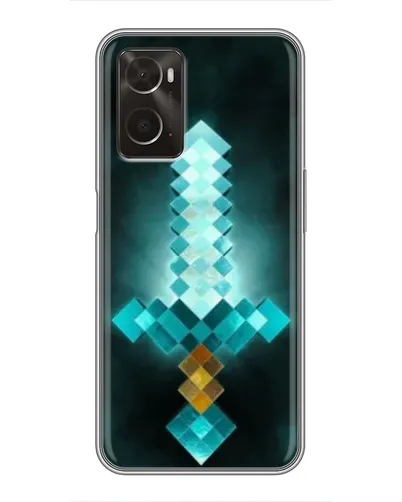 Чохол для OPPO A96 з картинкою «Алмазний меч неон»