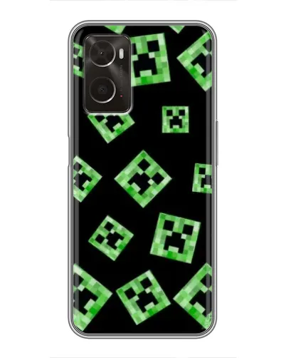 Чохол для OPPO A96 з картинкою «Паттерн з кріперами»