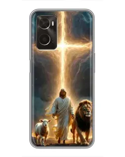 Чохол для OPPO A96 з картинкою «Лев Юди та Світло» Чохол для OPPO A96 з картинкою «Лев Юди та Світло»