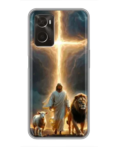 Чохол для OPPO A96 з картинкою «Лев Юди та Світло» Чохол для OPPO A96 з картинкою «Лев Юди та Світло»