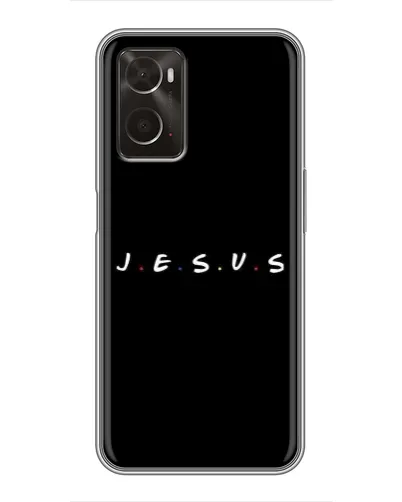 Чохол для OPPO A96 з картинкою «Крапки віри J.E.S.U.S.» Чохол для OPPO A96 з картинкою «Крапки віри J.E.S.U.S.»
