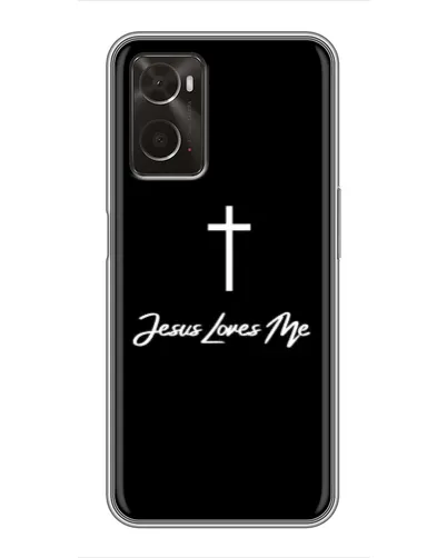 Чохол для OPPO A96 з картинкою «Ісус любить тебе» Чохол для OPPO A96 з картинкою «Ісус любить тебе»