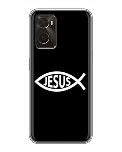 Чохол для OPPO A96 з картинкою «Класичний Jesus» Чохол для OPPO A96 з картинкою «Класичний Jesus»