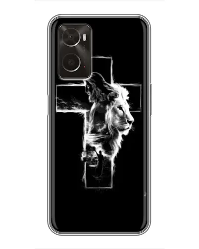 Чехол для OPPO A96 с картинкой «Сияющий крест Jesus» Чехол для OPPO A96 с картинкой «Сияющий крест Jesus»