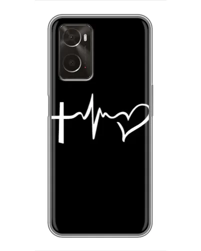 Чехол для OPPO A96 с картинкой «Пульс веры» Чехол для OPPO A96 с картинкой «Пульс веры»
