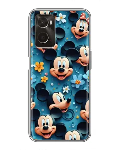 Чехол для OPPO A96 с картинкой «Паттерн Микки и Минни» Чехол для OPPO A96 с картинкой «Паттерн Микки и Минни»